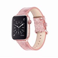 Ремінець xCase для Apple watch 42/44/45/49 mm Glitter Pink