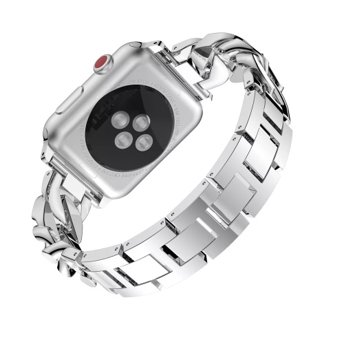 Ремінець xCase для Apple watch 42/44/45/49 mm Lady Band Silver: фото 3 - UkrApple