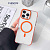 Чохол iPhone 15 Pro Shield Metal with MagSafe orange  - UkrApple