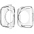 Чохол для Apple watch 38 mm TPU Transparent 360: фото 2 - UkrApple
