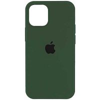 Чохол iPhone 13 Pro Silicone Case Full army green
