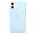 Чохол накладка xCase для iPhone 11 Silicone Case Sky Blue - UkrApple