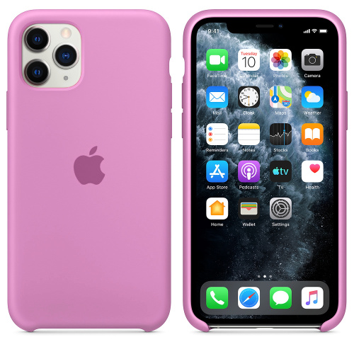 Чохол накладка xCase для iPhone 11 Pro Silicone Case Light Pink: фото 2 - UkrApple