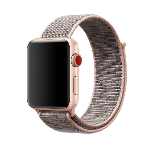 Ремінець xCase для Apple Watch 38/40/41 mm Nylon Sport Loop Pink Sand - UkrApple