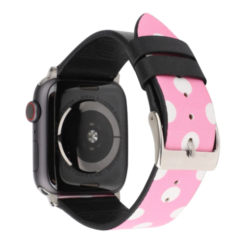 Ремінець xCase для Apple watch 38/40/41 mm Leather Classic Minnie pink: фото 2 - UkrApple