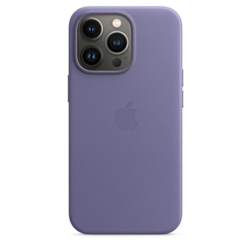 Чохол для iPhone 13 Pro Max Leather Case with MagSafe Wisteria - UkrApple