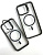 Чохол iPhone 15 Pro Crystal Stand Camera with MagSafe gray: фото 2 - UkrApple