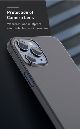 Чохол для iPhone 12 Mini Baseus Wing Case Black: фото 11 - UkrApple