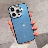 Чохол iPhone 13 Pro Max Brilliant case blue