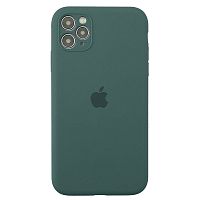 Чохол накладка xCase для iPhone 11 Pro Silicone Case Full Camera Pine green