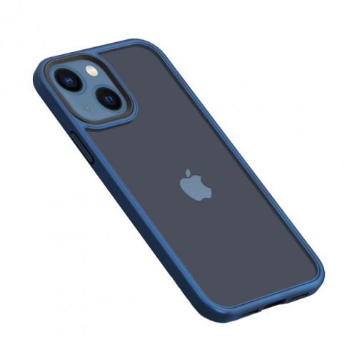 Чохол накладка Rock на iPhone 13 Pro Guard matte Full Camera Blue - UkrApple