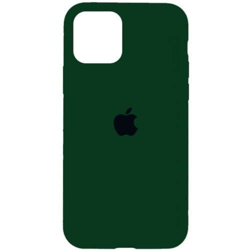 Чохол накладка xCase для iPhone 11 Pro Silicone Case Full Dark Green - UkrApple
