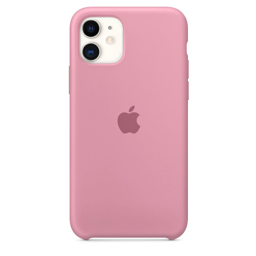 Чохол накладка xCase для iPhone 12 Pro Max Silicone Case світло-рожевий - UkrApple