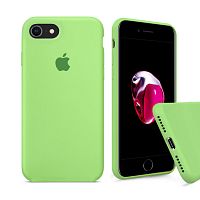Чехол накладка xCase для iPhone 7/8/SE 2020 Silicone Case Full lime green