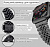 Ремінець для Apple Watch 38/40/41 mm Metall New 5-bead black: фото 16 - UkrApple
