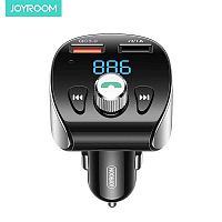 Автомобільна зарядка Joyroom FM Transmitter Dual USB 18w black JR-CL02