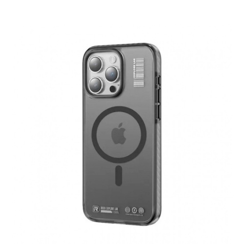 Чохол iPhone 15 Pro Max Rock Shield Double with Magnetic black - UkrApple