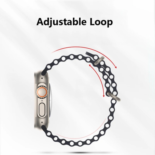 Ремінець для Apple Watch 38/40/41 mm Ocean Band lilac: фото 9 - UkrApple