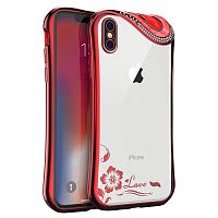 Чехол накладка xCase на iPhone 6/6s Glamour Red