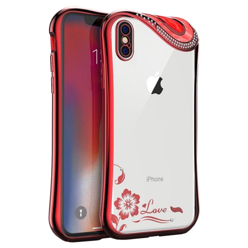 Чехол накладка xCase на iPhone 6/6s Glamour Red - UkrApple