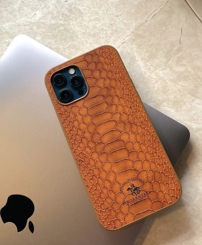 Чохол iPhone 13 Pro Max Polo Knight Case brown: фото 9 - UkrApple
