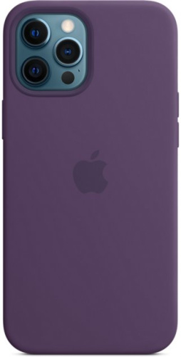 Чохол OEM Silicone Case Full with MagSafe for iPhone 12 Pro Max Amethyst - UkrApple