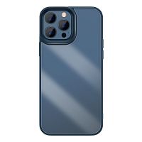 Чохол iPhone 13 Pro Baseus Crystal Case blue