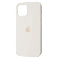 Чохол накладка iPhone 14 Pro Silicone Case Full Antique white