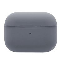 Чехол для AirPods PRO silicone case good Slim lavander gray