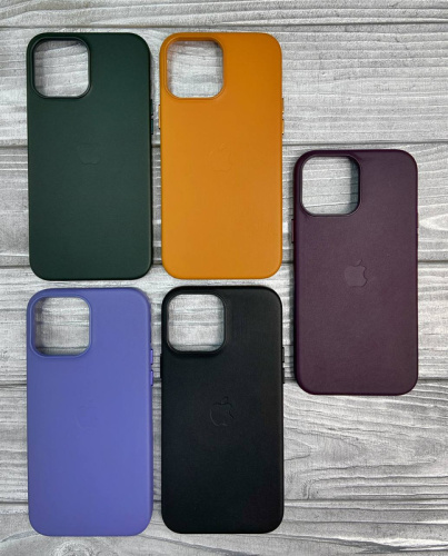 Чохол для iPhone 13 Pro Leather Case with MagSafe Wisteria: фото 7 - UkrApple