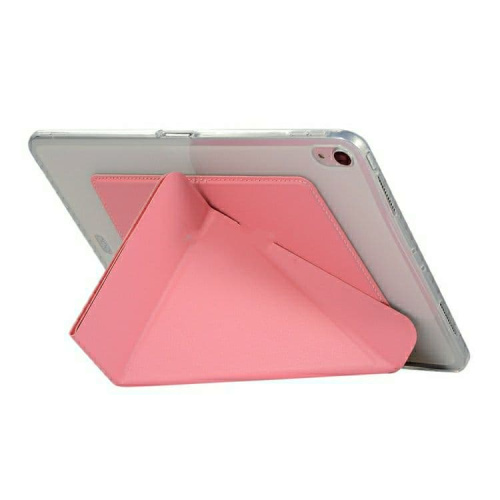 Чохол Origami Case iPad 7/8/9 10.2" (2019-2021)/ Pro 10.5"/ Air 3 10.5" (2019) Leather pink: фото 4 - UkrApple