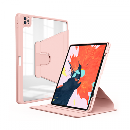 Чохол Wiwu Waltz Rotative для iPad 7/8/9 10.2" (2019-2021)/ Pro 10.5"/ Air 3 10.5" (2019) pink - UkrApple