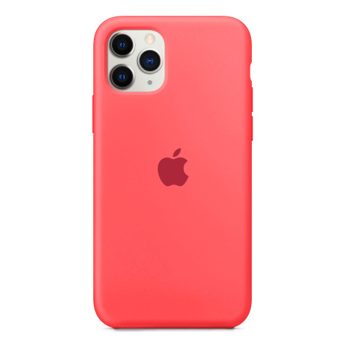Чохол накладка xCase для iPhone 11 Pro Max Silicone Case Full Coral - UkrApple