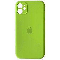 Чохол накладка xCase для iPhone 12 Silicone Case Full Camera Juicy green