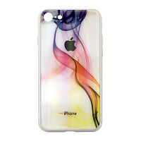 Чехол накладка xCase на iPhone 7/8/SE 2020 Polaris Smoke Case Logo white