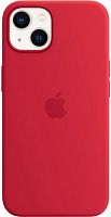 Чохол OEM Silicone Case Full with MagSafe for iPhone 13 Pro Max (Product) Red