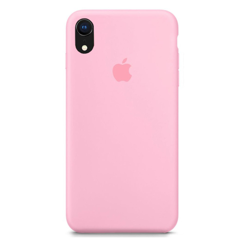 Чехол накладка xCase для iPhone XR Silicone Case Full розовый - UkrApple