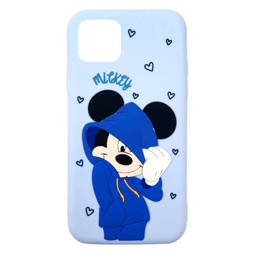 Чохол накладка для iPhone 11 Pro Disney Mickey Mouse Sky blue - UkrApple
