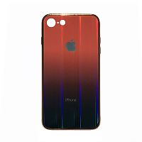 Чехол накладка xCase на iPhone 7/8/SE 2020 Glass Shine Case Logo nectarine