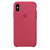 Чехол накладка xCase для iPhone XS Max Silicone Case светло-малиновый (red raspberry) - UkrApple