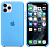 Чохол накладка xCase для iPhone 11 Pro Max Silicone Case блакитний: фото 2 - UkrApple