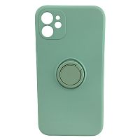 Чохол xCase для iPhone 11 Silicone Case Full Camera Ring Mint