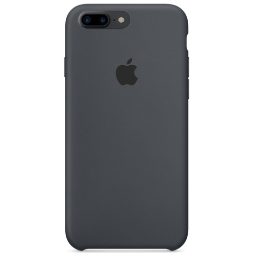 Чехол накладка xCase на iPhone 7 Plus/8 Plus Silicone Case темно-серый - UkrApple