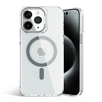 Чохол iPhone 15 Pro Shield with MagSafe gray