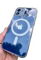 Чохол xCase для iPhone 12 Silicone Clear Case Full Camera with MagSafe