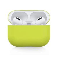 Чехол для AirPods PRO Silicone case Full Party green