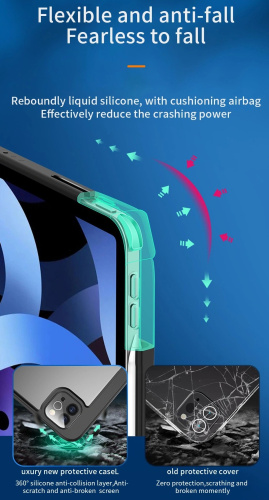 Чохол Wiwu Magnetic Folio 2 in 1 iPad 12,9" (2020/2021/2022) light blue: фото 13 - UkrApple