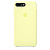 Чехол накладка xCase на iPhone 7 Plus/8 Plus Silicone Case mellow yellow - UkrApple