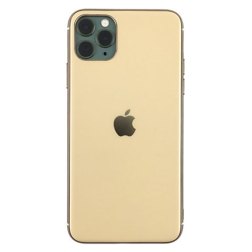 Чохол накладка xCase на iPhone 11 Pro Glass Silicone Case Logo Matte gold - UkrApple