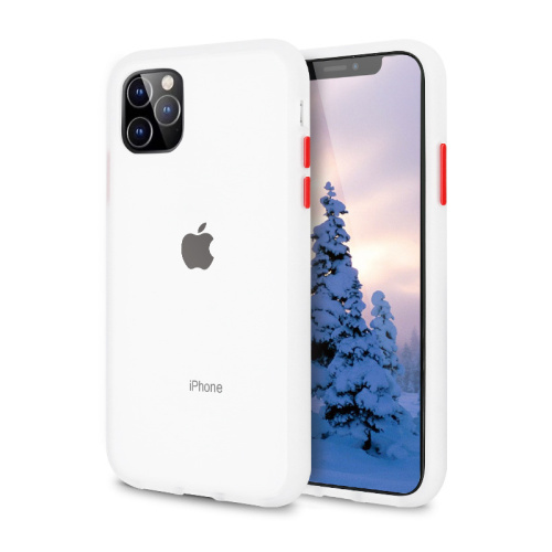 Чохол накладка xCase для iPhone 11 Pro Gingle series Transparent Red - UkrApple